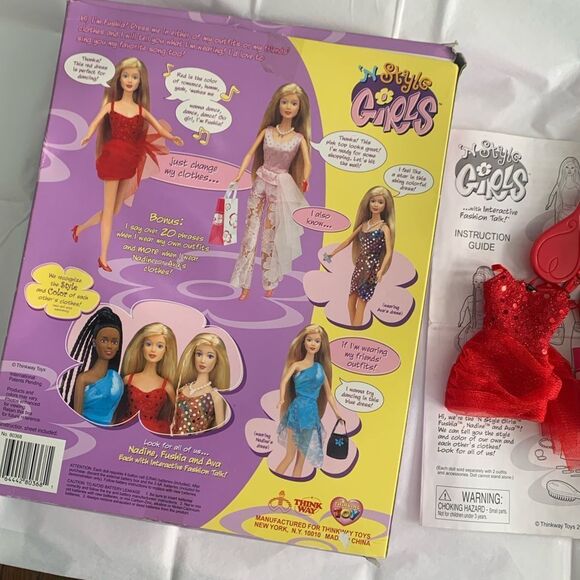 ‘N Style Girls Fuschia Y2K Interactive Fashion Doll - Picture 13 of 13